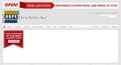 Desktop Screenshot of carpetyourworld.com